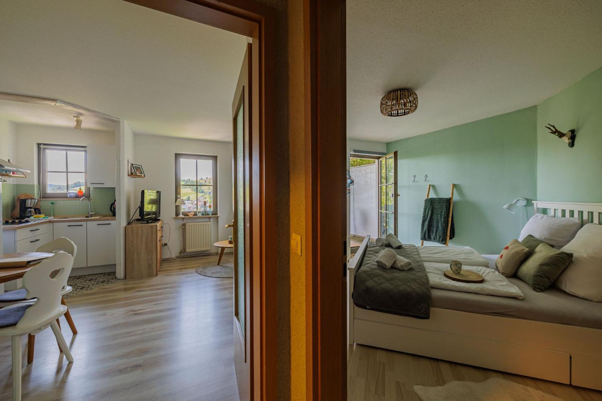 Herzgruen Direkt An Traumhaften Wanderwegen Balkon Mit Toller Aussicht Sauna Im Haus Tiefgarage E-Ladestation Todtnauberg Eksteriør billede